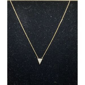 Elsie May EMN434-MXD Diamond Pave Sterling Silver Necklace MSRP $375 NM208